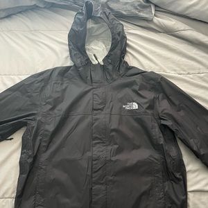 The North Face rain jacket, worn only twice.